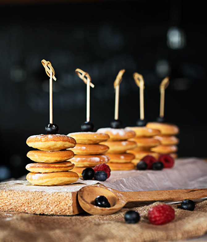 6D Food Mini-Pancake